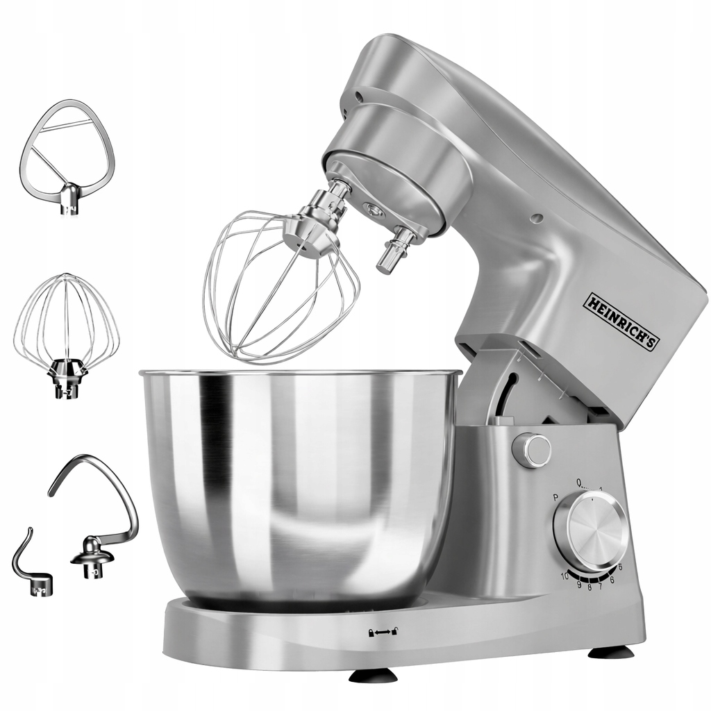 Robot Kuchenny Planetarny 6L Ugniatarka mikser blender do ciasta 1500W