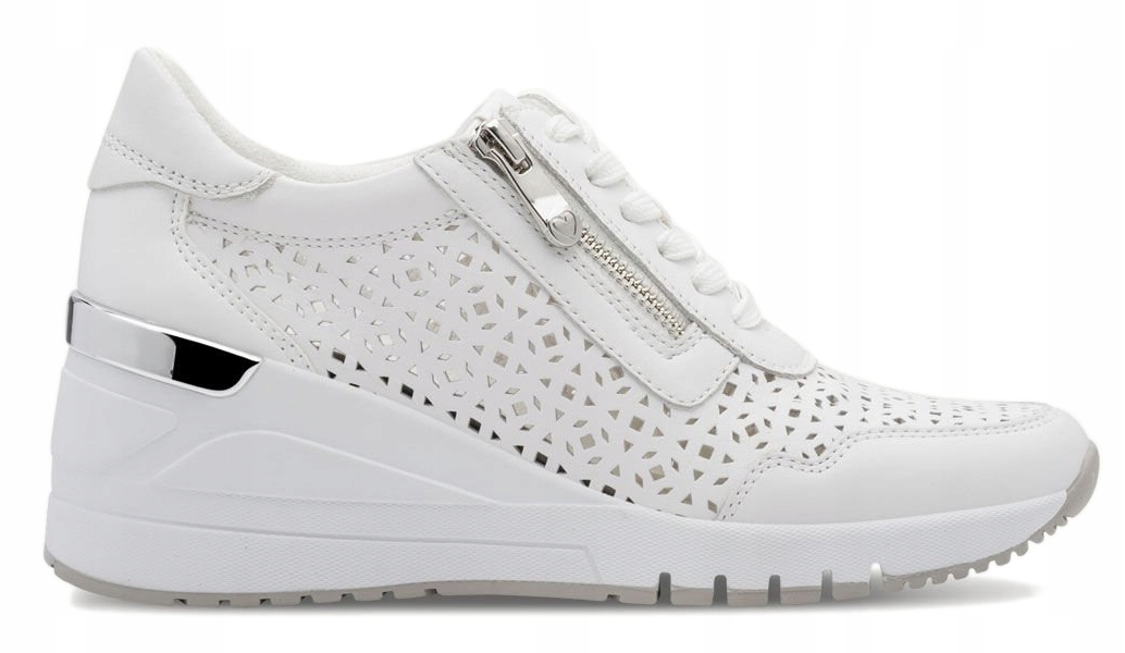 Dámské Sportovní Kotníkové Boty Tenisky Kožené Marco Tozzi 38