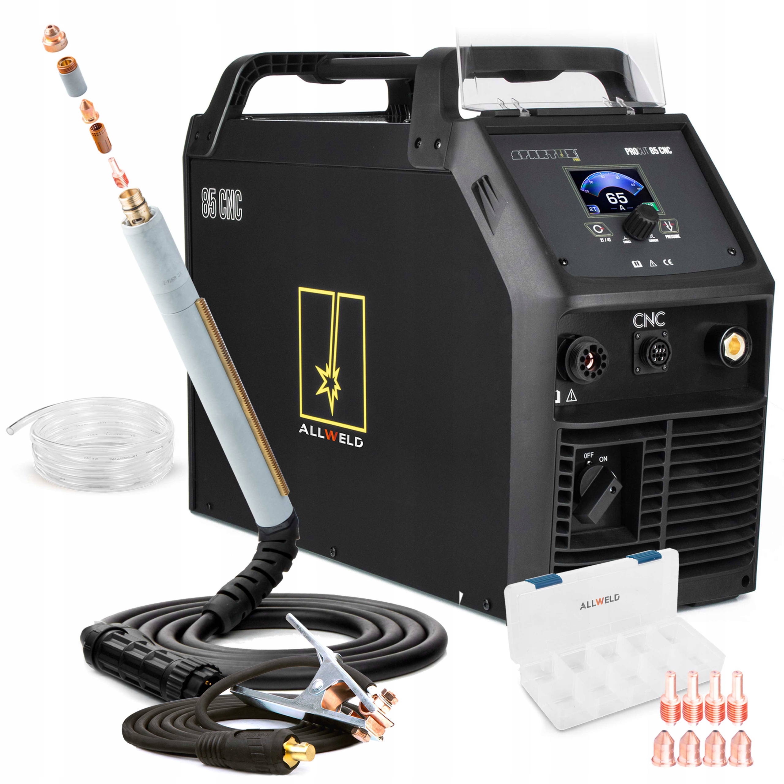 Plazmová Řezačka Plazmová Spartus Pro Cut 85 Cnc 400V 65A 40 M Igbt LCD Hf