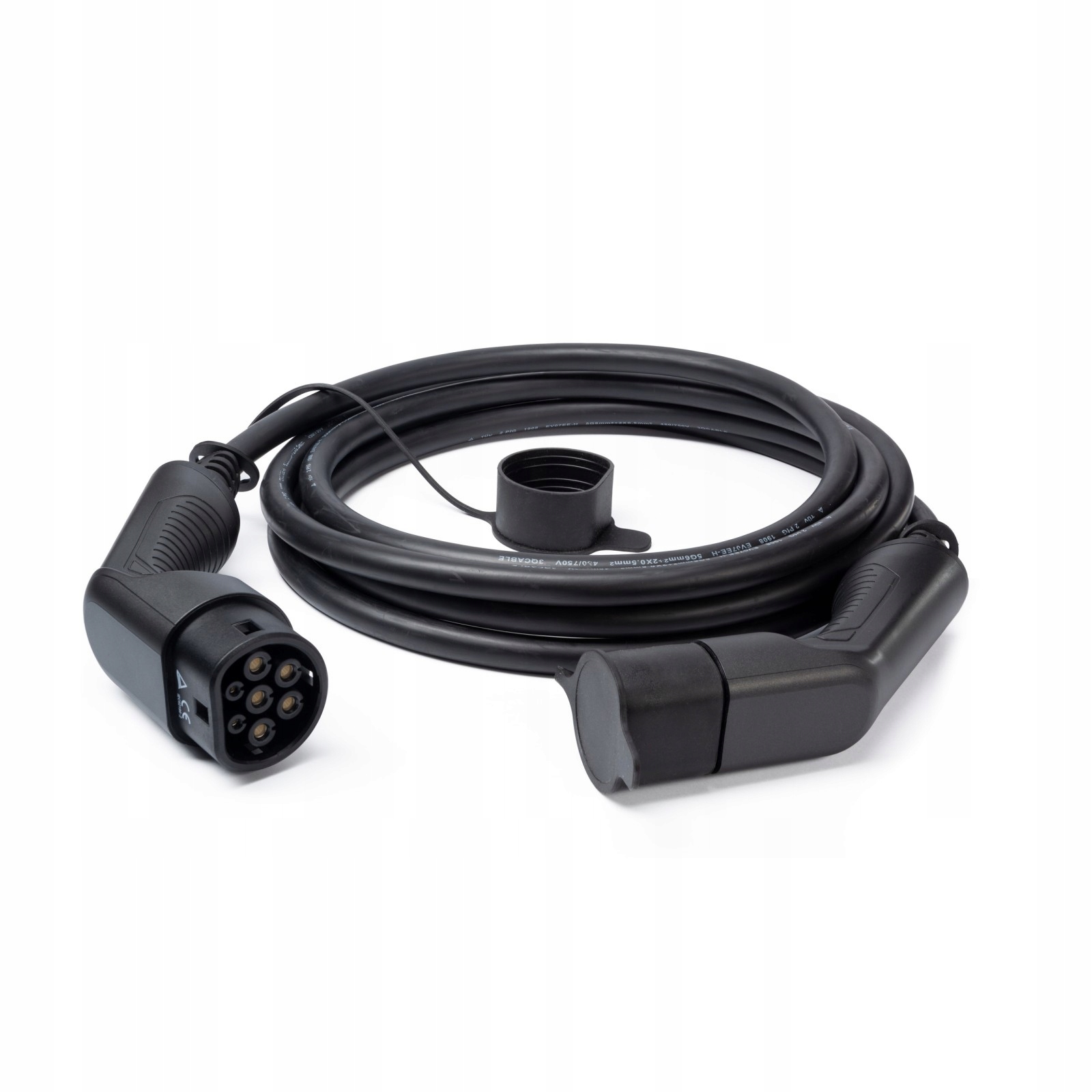 Nabíjecí kabel pro elektromobily Ev Typ 2 na typ 2 22 kW 5 m Tpu