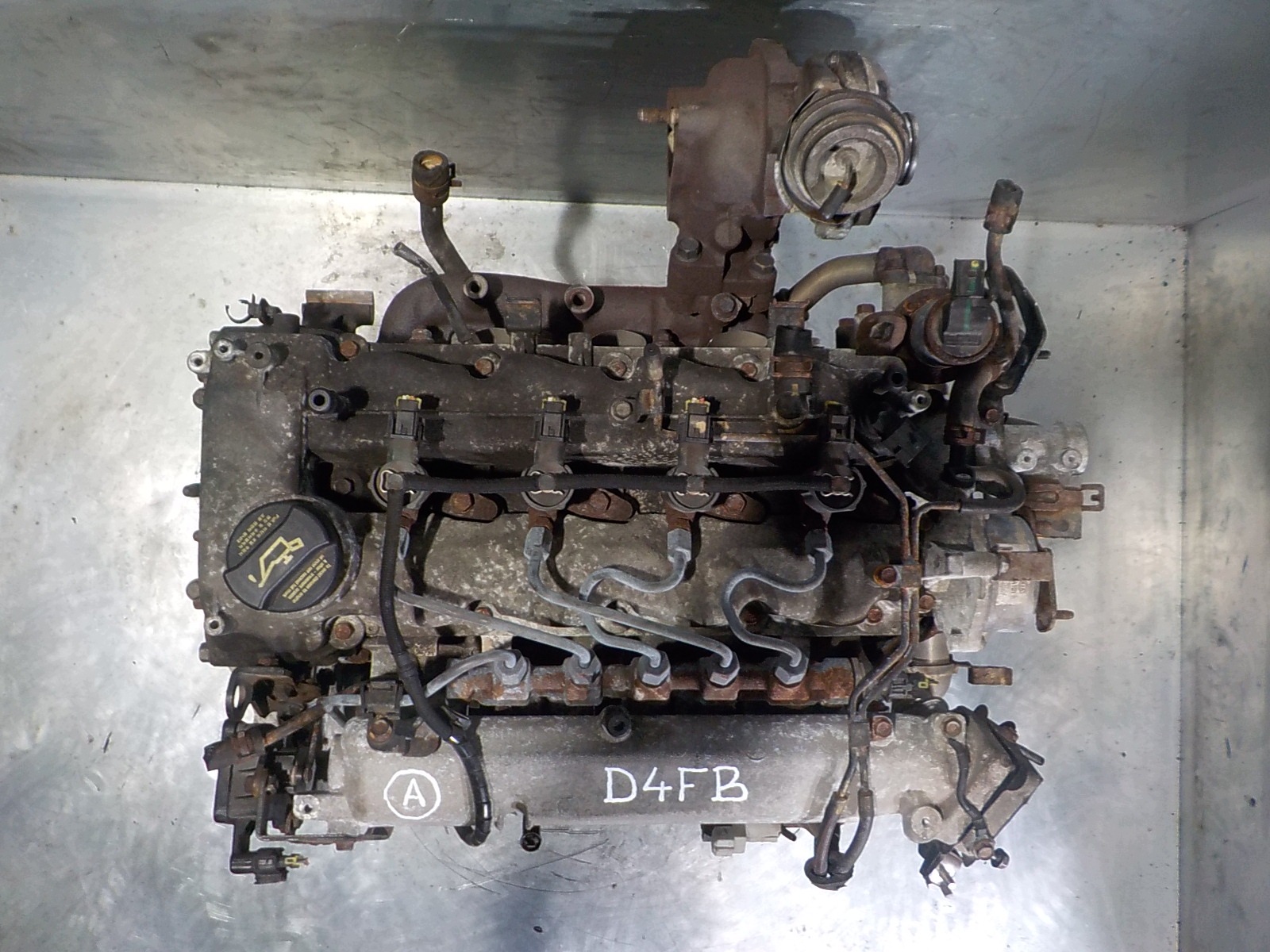 HYUNDAI I30 KIA CEED engine complete 1.6 CRDI D4FB PRZEBIEG 57 TYS
