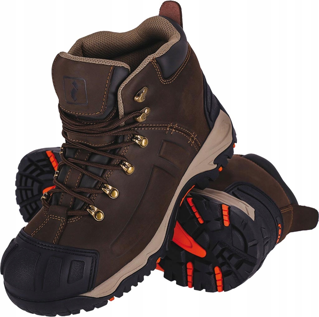 Buty robocze trzewiki wodoodporne skórzane kompozyt S7L Hro r. 46