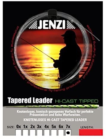 Przypon wędkarski Jenzi Tapered Leader 2,40m