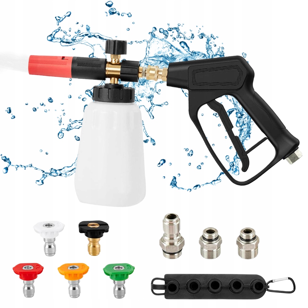 Pistole Pro Tlakovou Myčku S 5 Tryskami 4000 Psi Pro Čištění