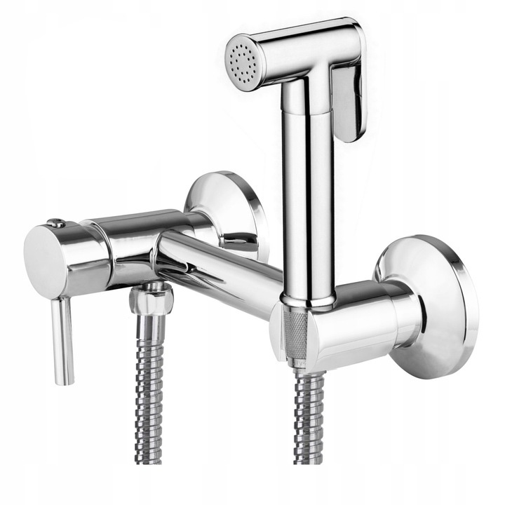 Podomítková bidetová baterie Tepe Čistá stříbrná Rozteč přípojek 150 mm