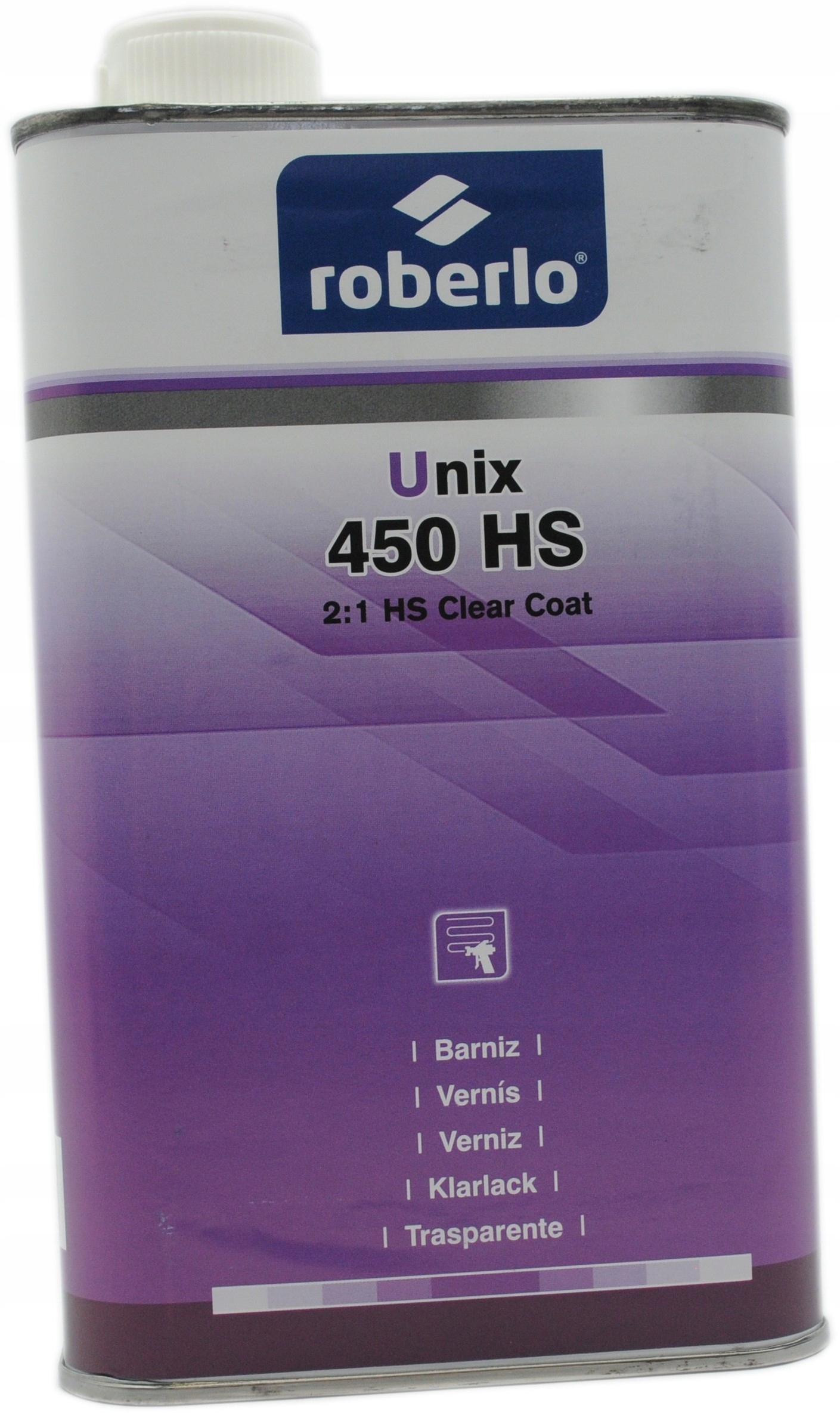 ROBERLO UNIX 450HS LAKIER BEZBARWNY 7,5L Producent Roberlo