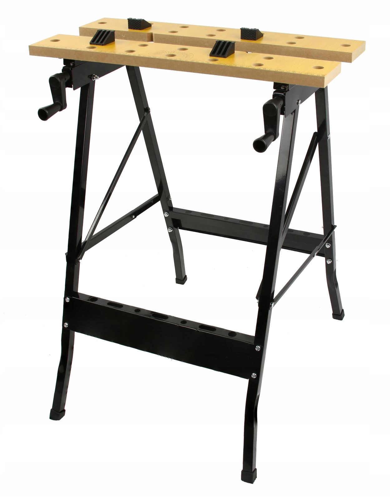 STÓŁ WARSZTATOWY stolarski STOLIK rozkładany imadło 100KG blat roboczy Stan opakowania oryginalne