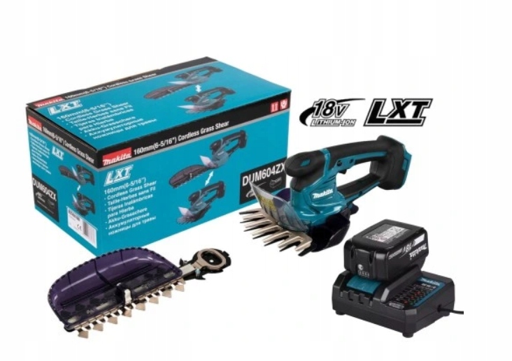Nožnice 2v1 na trávu a živý plot Makita DUM604SYX Aku 3Ah 18V Lxt