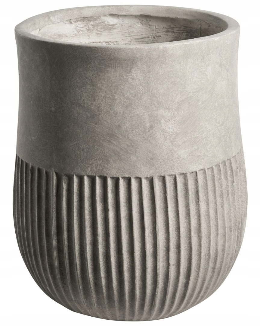 Kvetináč Pylaros 36 cm, sivý