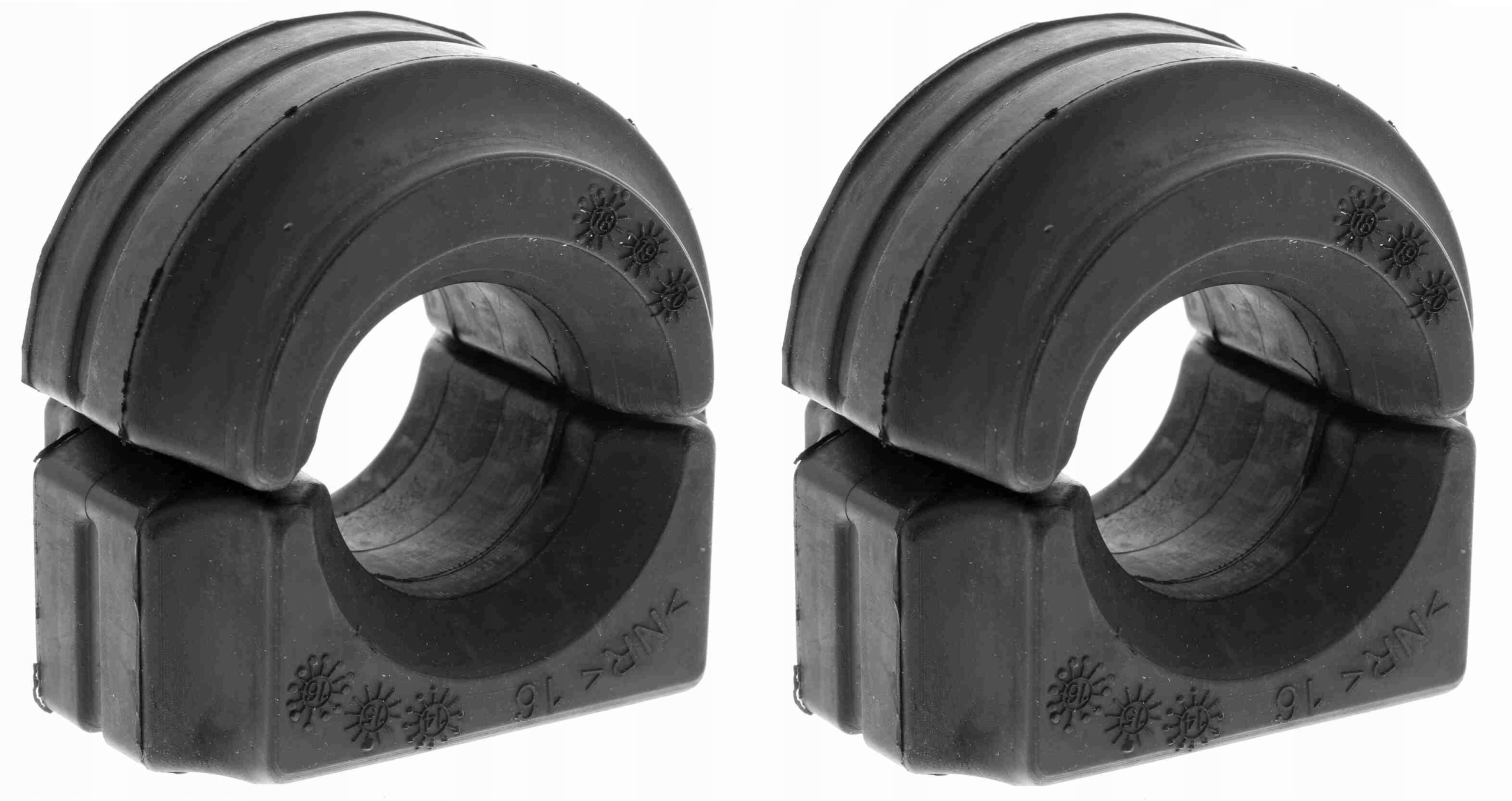 2X Vaico Gumová Vložka Stabilizátoru Přední Bmw 5 F10 F11 6 F06 F12 F13