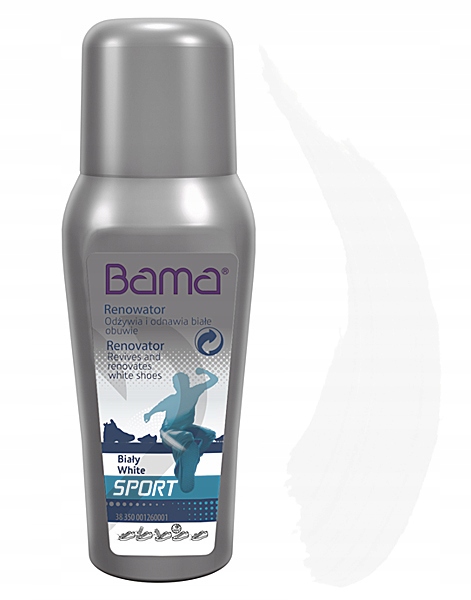 PASTA DO BUTÓW BIAŁA FARBA DO SNEAKERSÓW BAMA 75ML