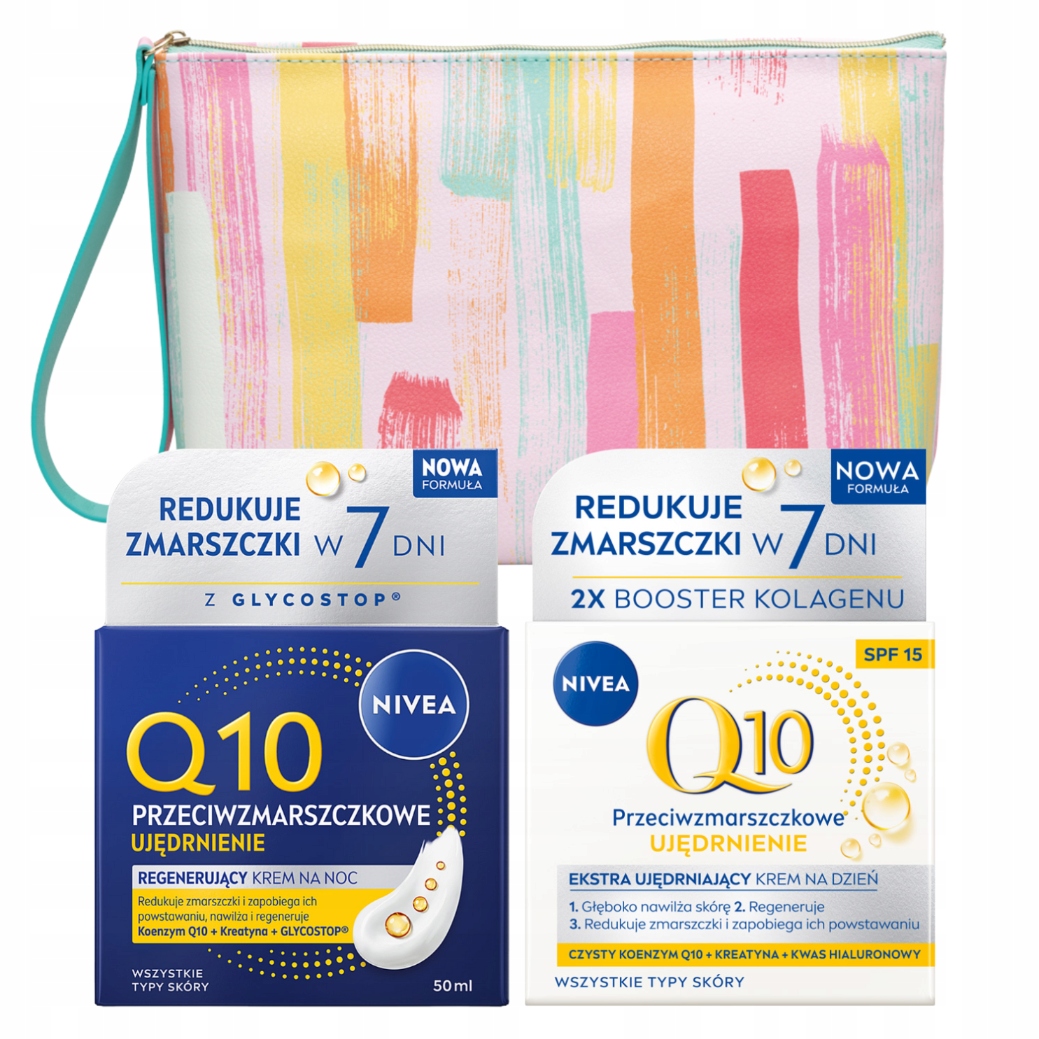 Nivea Q10 Hydratační krém proti vráskám na den 50 ml a noc 50 ml