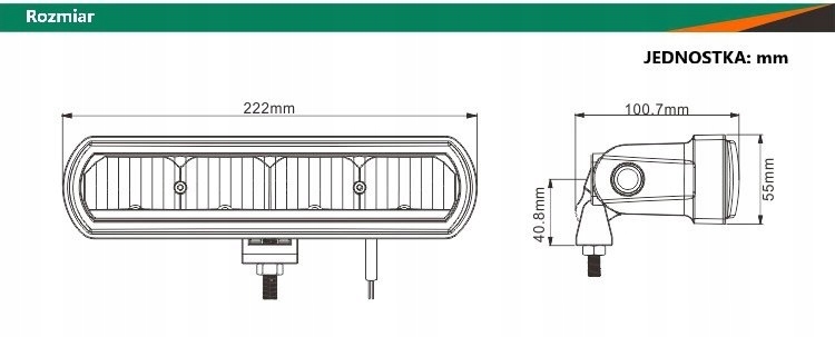 Lampy drogowe - TXB 0202B Moc 20 W