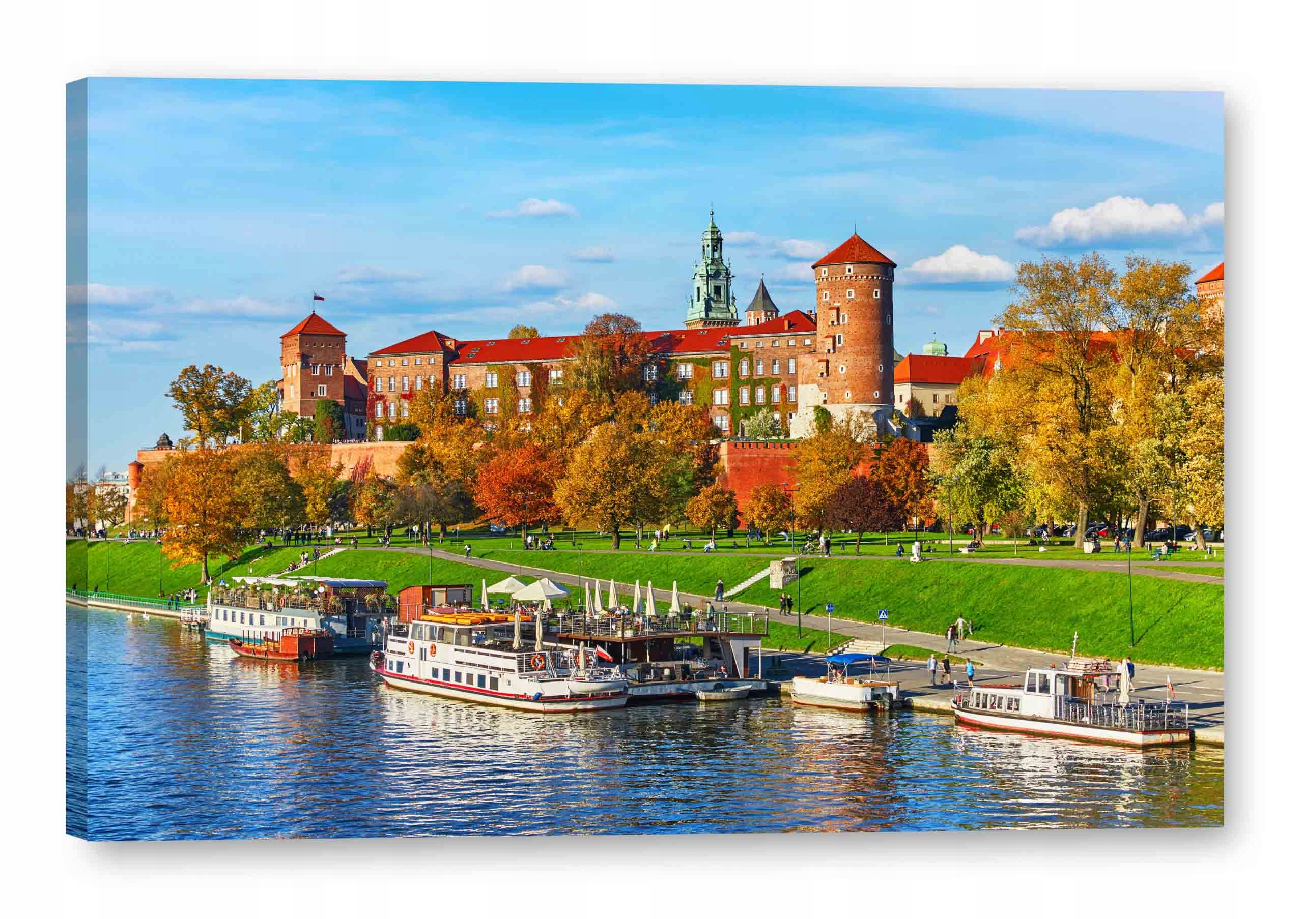 

Obraz miasto na płótnie 120x80 Obraz Wawel Kraków