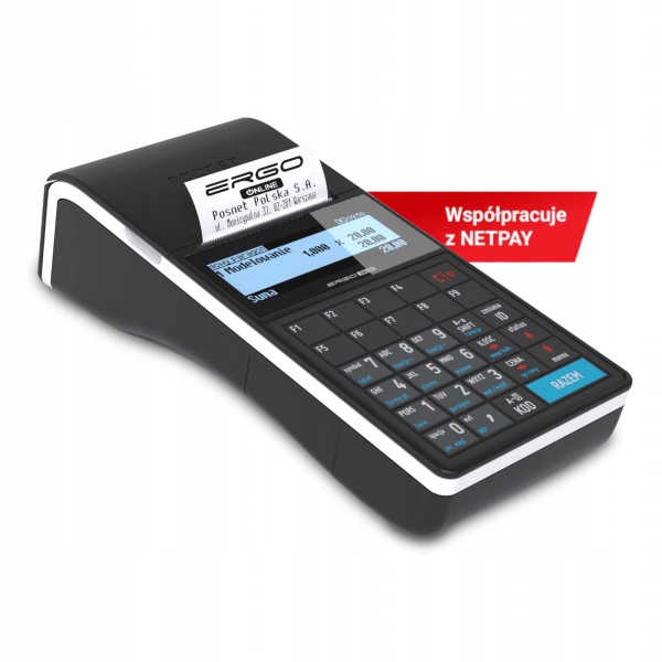 KASA FISKALNA POSNET ERGO ONLINE 3.01 Programowanie Fiskalizacja EAN (GTIN) 5908312941088