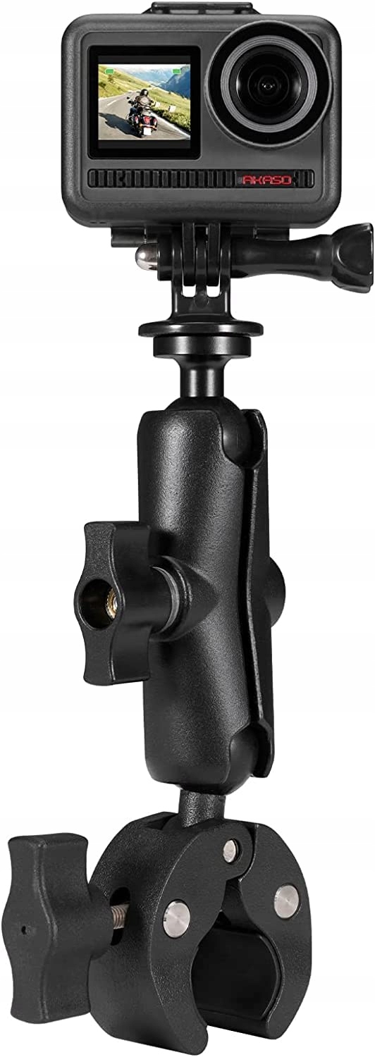 Zestaw Montażowy Kamer Sportowych Na Motocykl Do GoPro DJI Insta360 AKASO — miniatura 2