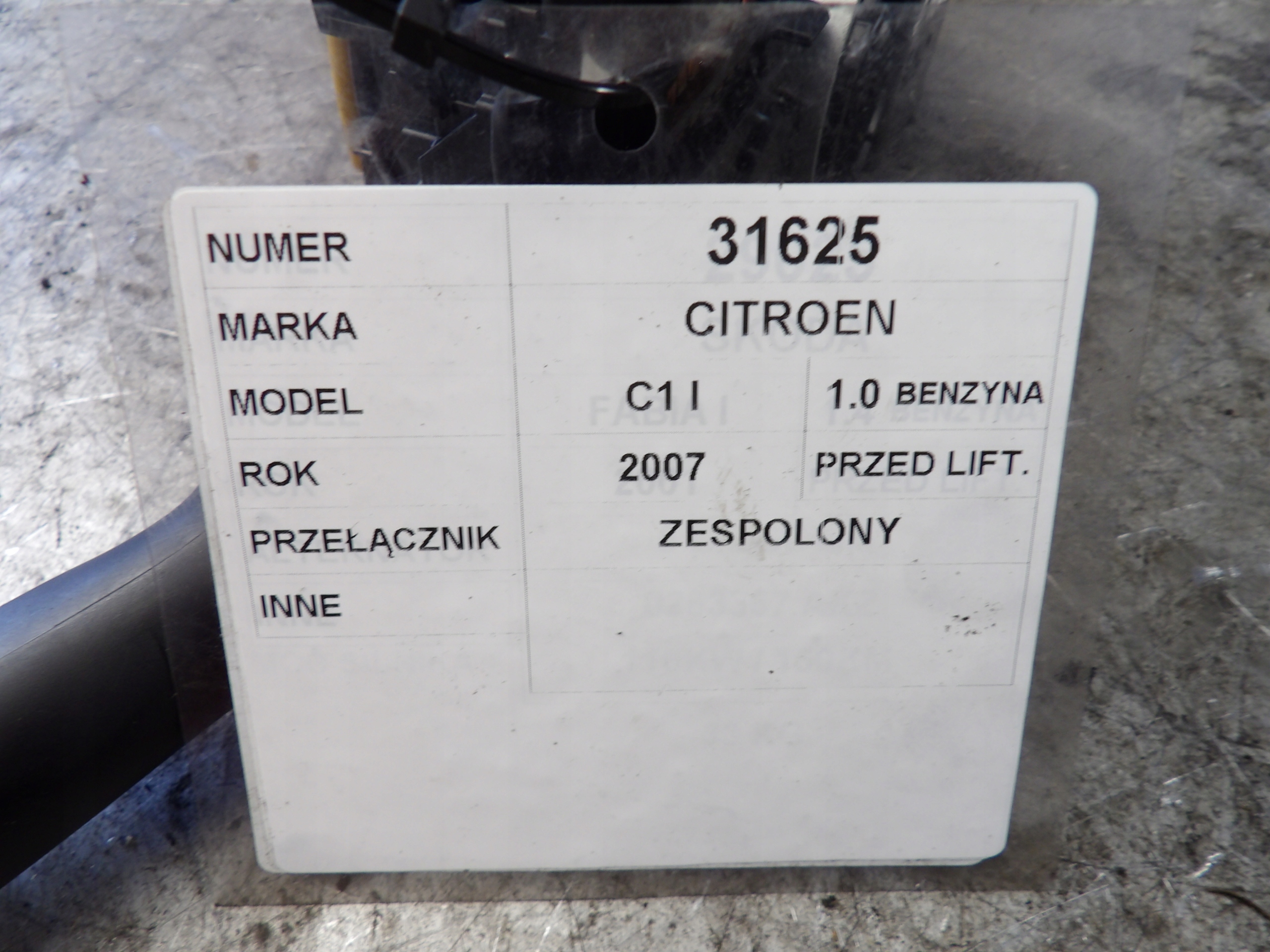 Citroen C1 e DEVIO LUCI TERGICRISTALLO TERGI 173848