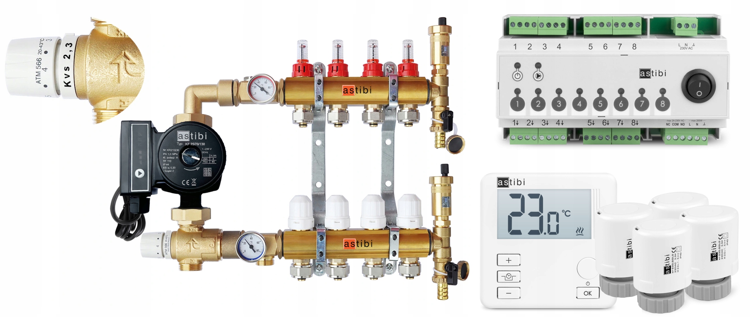 

ROZDZIELACZ10 Ogrzewania Podłogowego Do Podłogówki