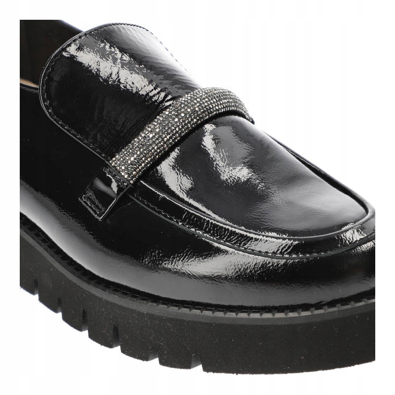 Czarne Półbuty Armodo Eleganckie Buty Damskie Rozmiar 37