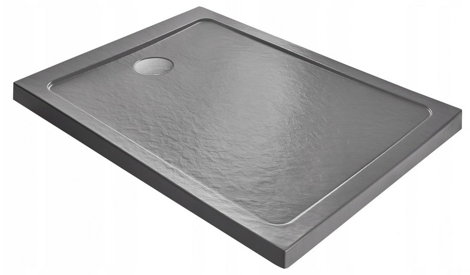 Brodzik Radaway Doros F Stone Antracytowy 150x90