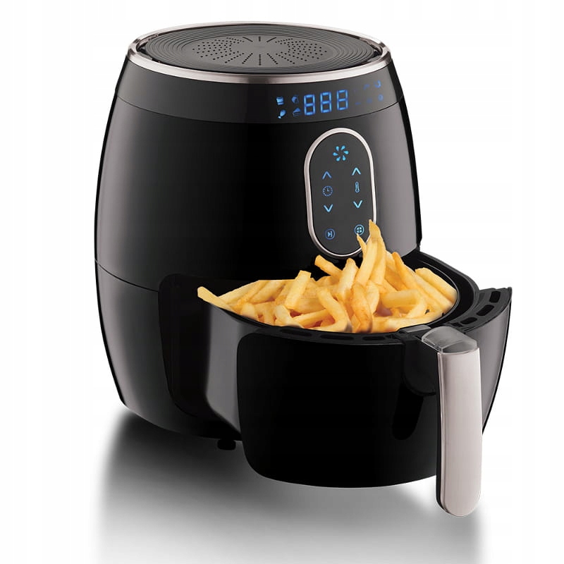 Air fryer, Fritéza bez tuku BerlingerHaus BH-9176 Black Silver