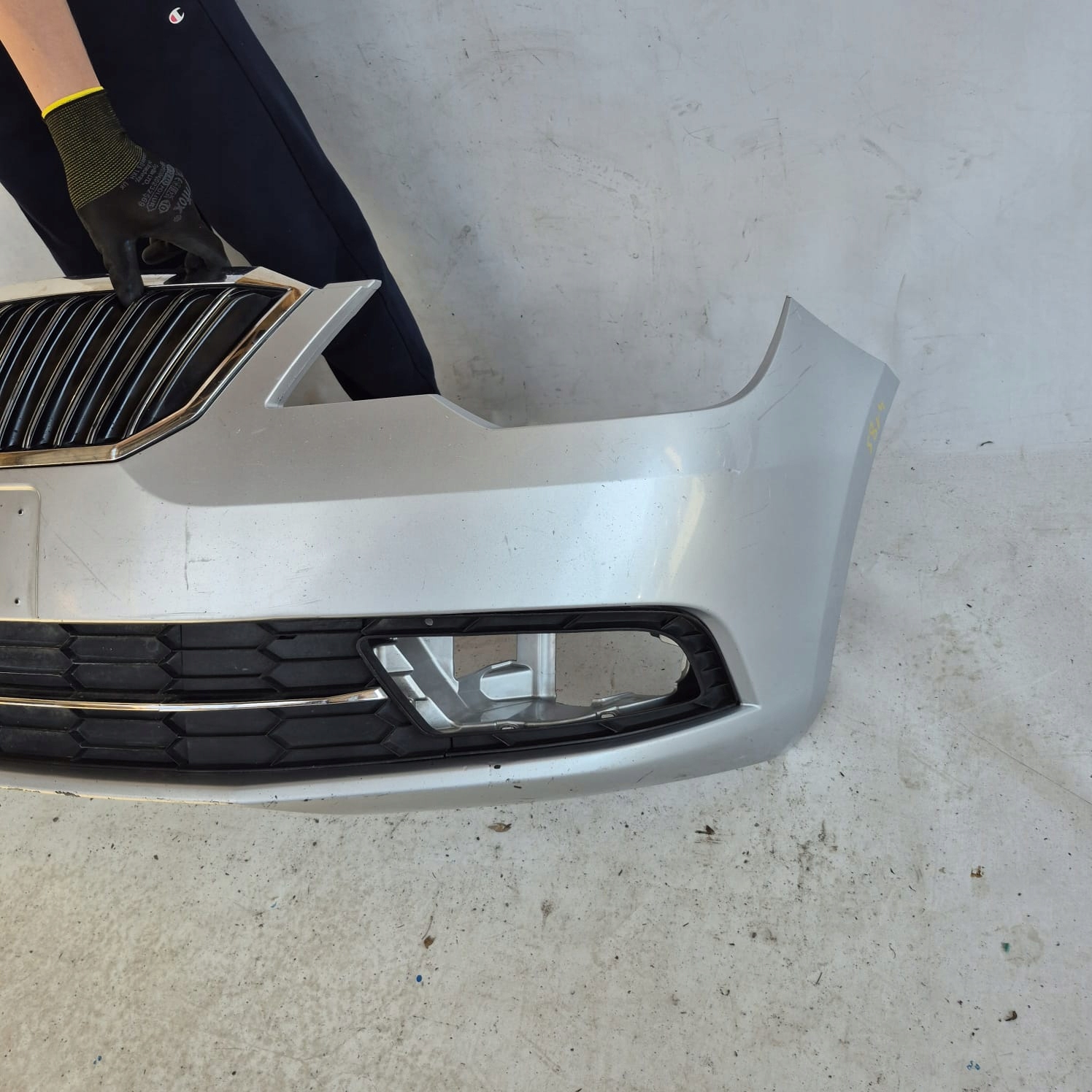 SKODA SUPERB II 2 LIFT 13-15 bumper front front