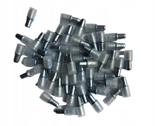 

Podpórka półki, szybę 5x16 metal z gumką 50 szt