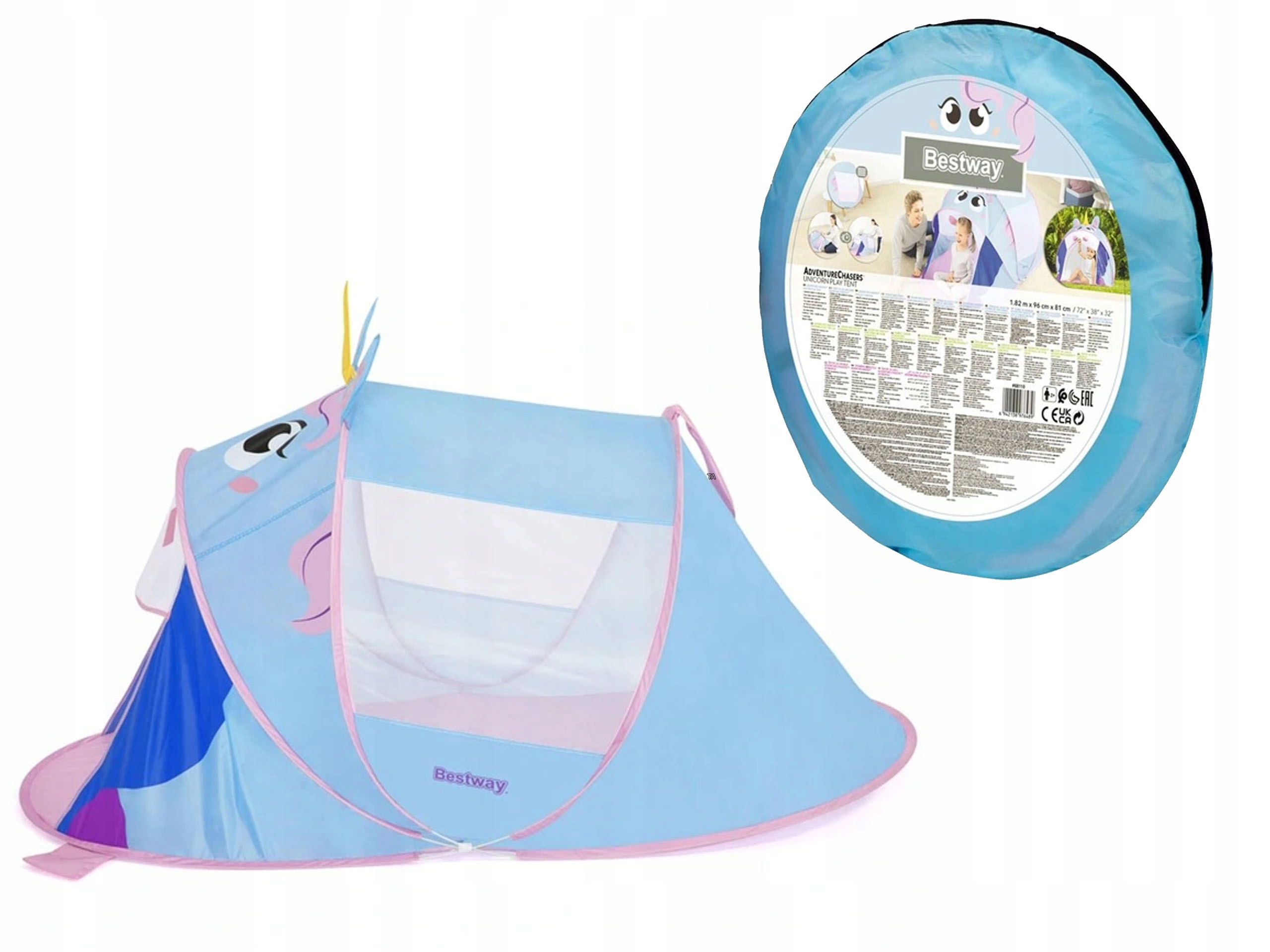 namiot plażowy jednorożec samorozkładalny 182x96x81  Bestway |   68110 — 11