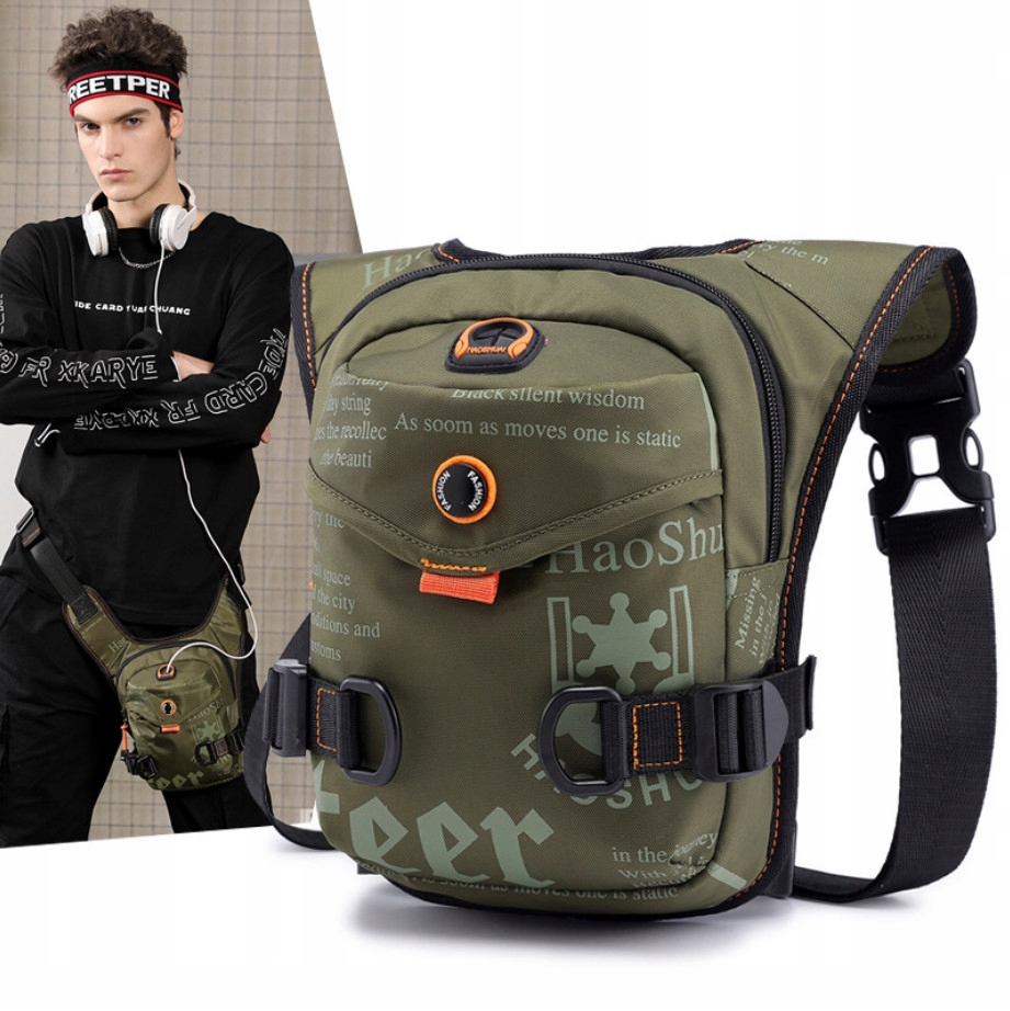 TORBA SASZETKA MOTOCYKLOWA NA NOGĘ UDO Producent bez marki