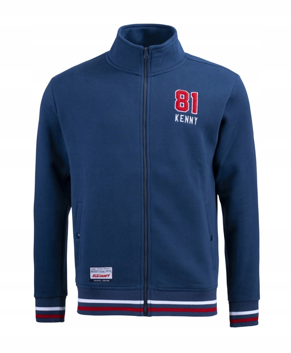 Kenny Racing Bluza Model Academy Cardigan Farba Modrá Veľkosť XXL ()