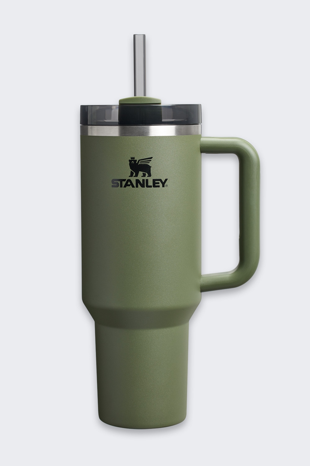 Termohrnek se slámkou Stanley Quencher H2.O FlowState 1.18L Dried Pine