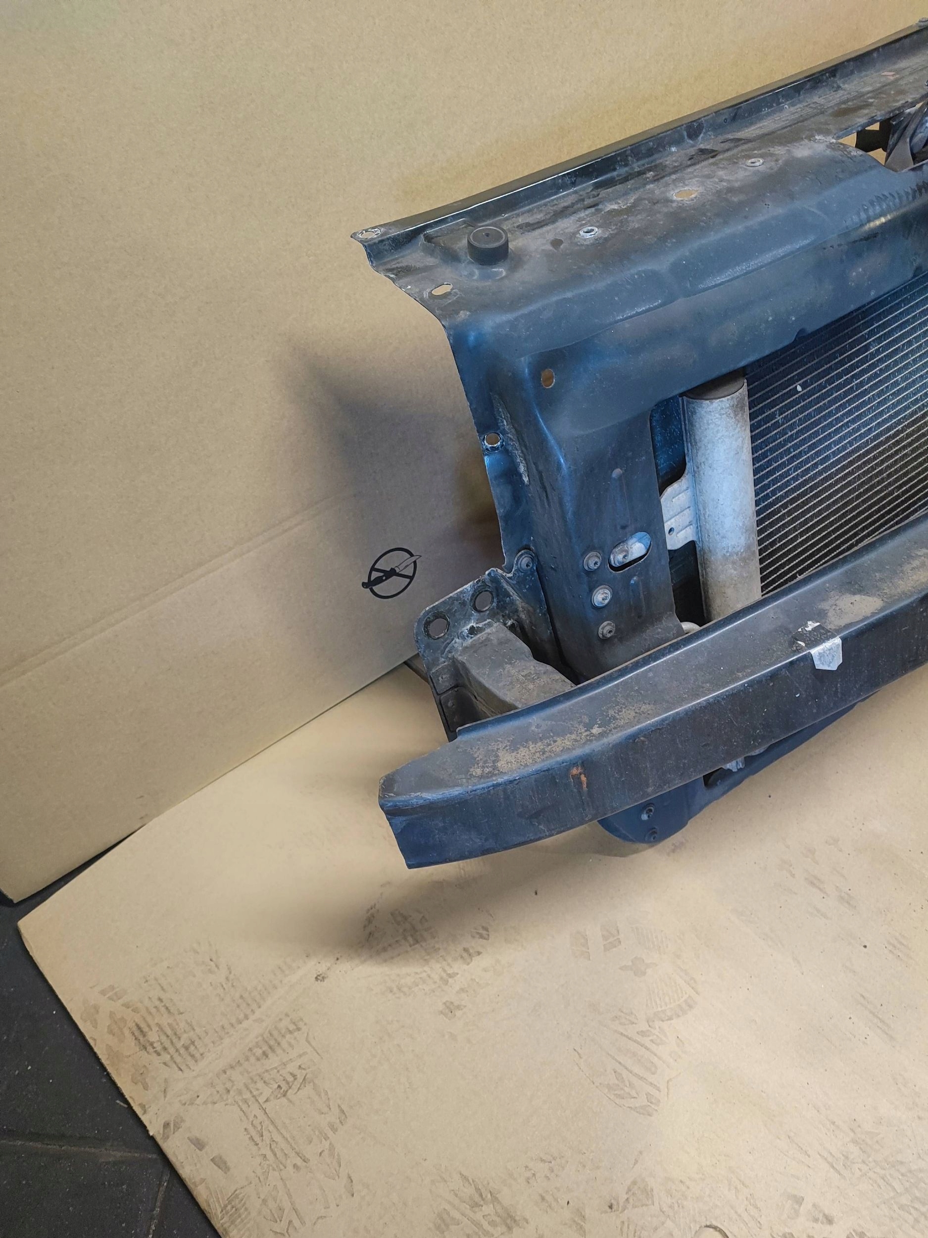 FOX front body wall front KLIMA sider radiator fan complete 1.2 1.4 B