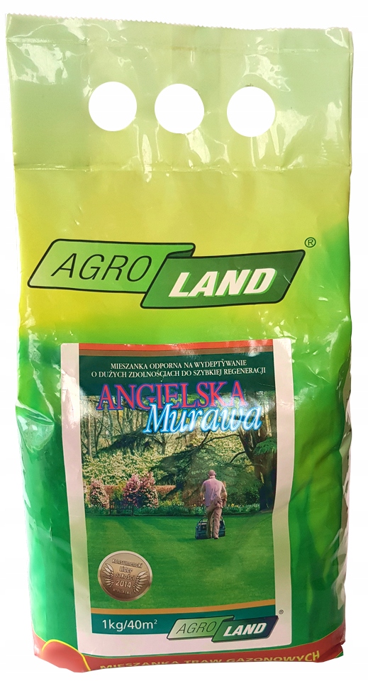 AGRO-LAND Trawa Angielska Murawa 80 m² 2 kg