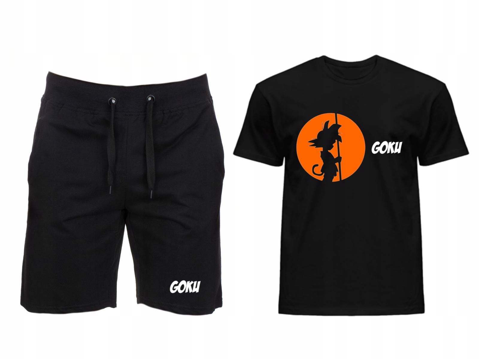 

Komplet T-shirt Spodenki Goku Męski XXL