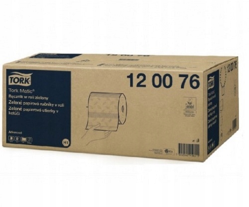 H1 Tork Matic зеленое полотенце в ролике-120076