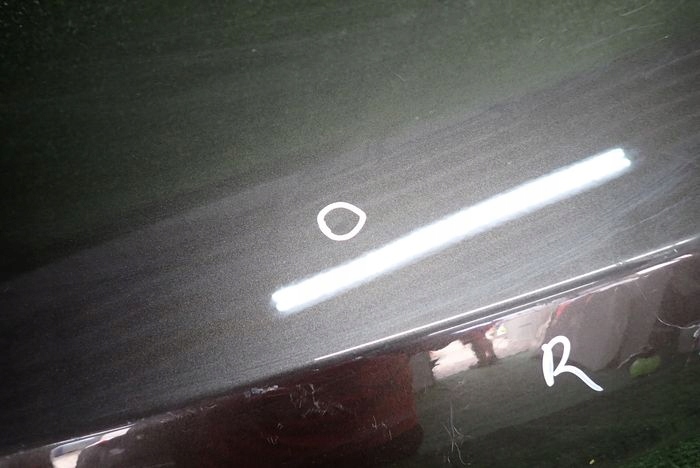 VW PASSAT B7 sedan boot doors rear part