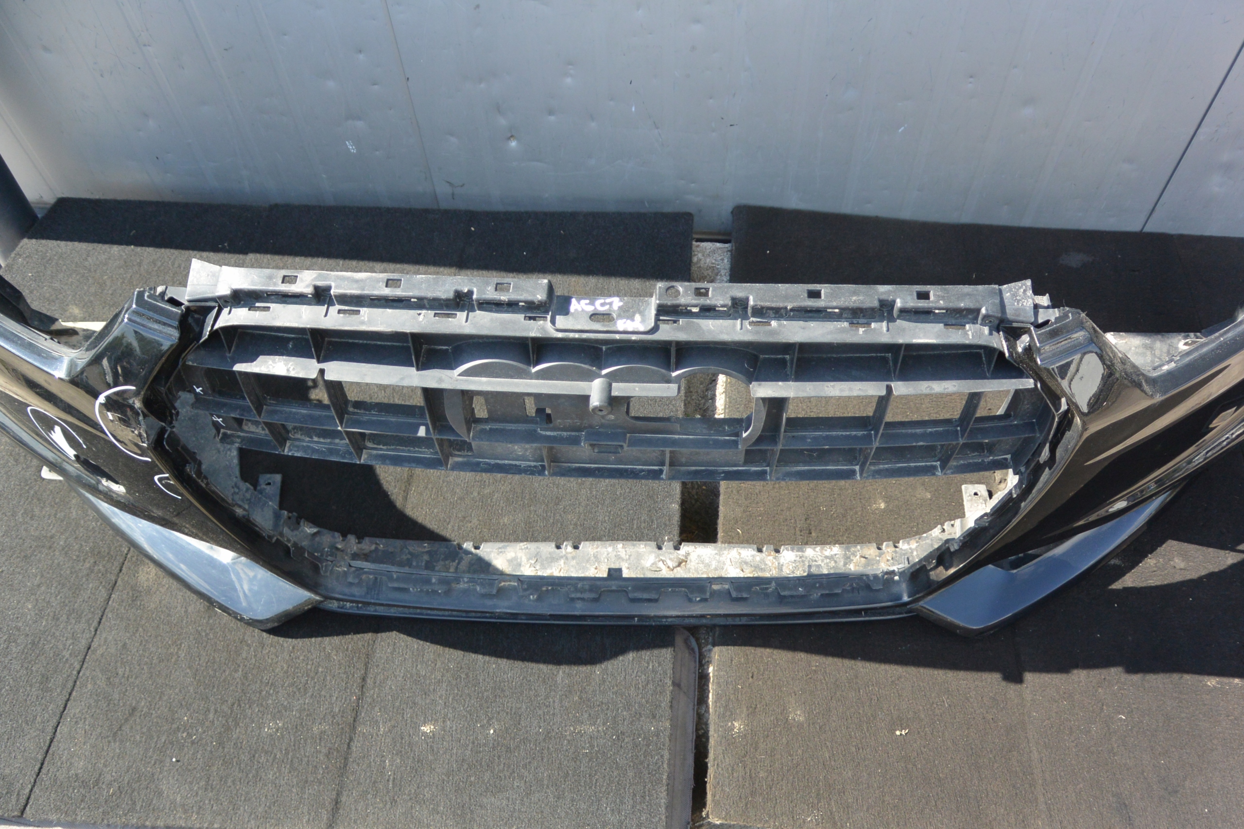 front bumper front PDC washers AUDI A6 C7 LIFT S-LINE