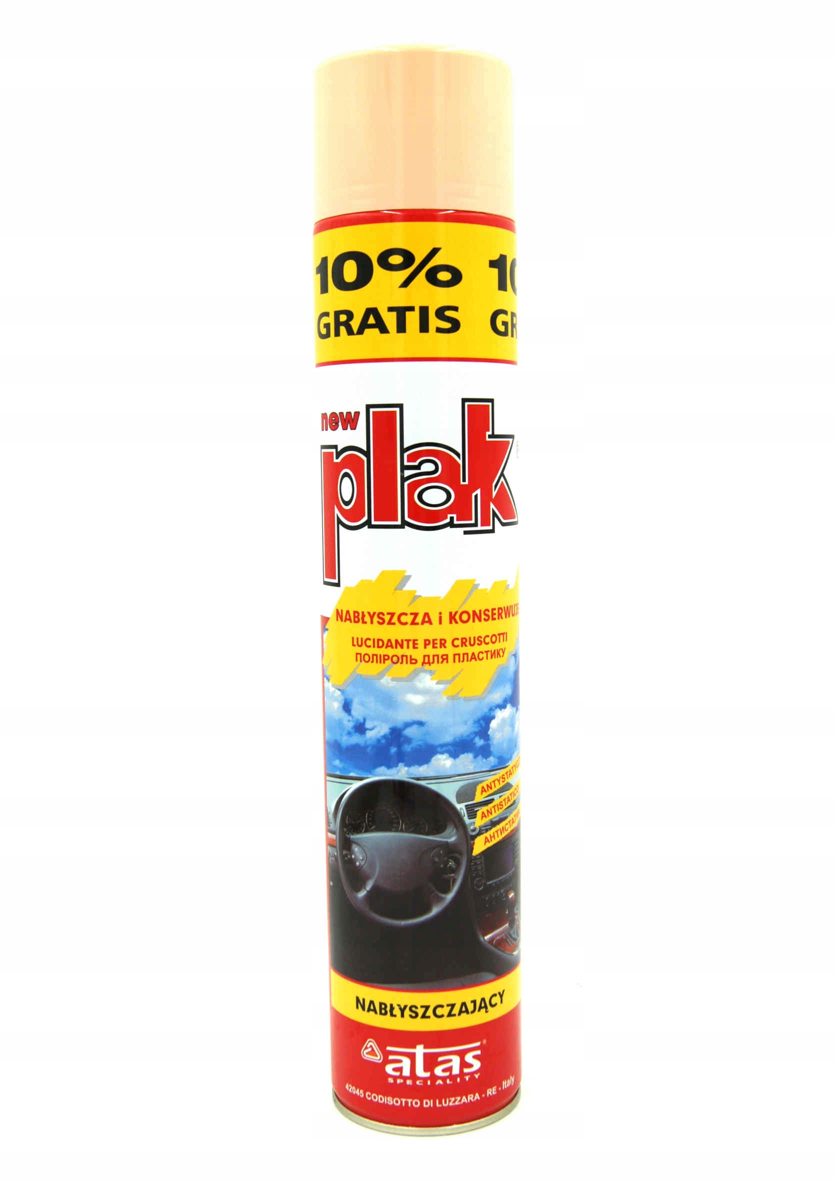 

Spray Do Kokpitu Brzoskwinowy Plak 750ML Aerosol