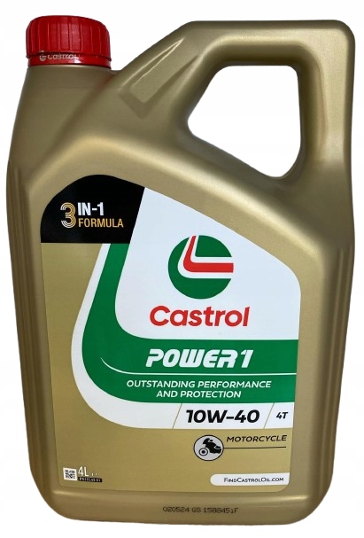 Olej Castrol 10W40 Power 1 4T 4L