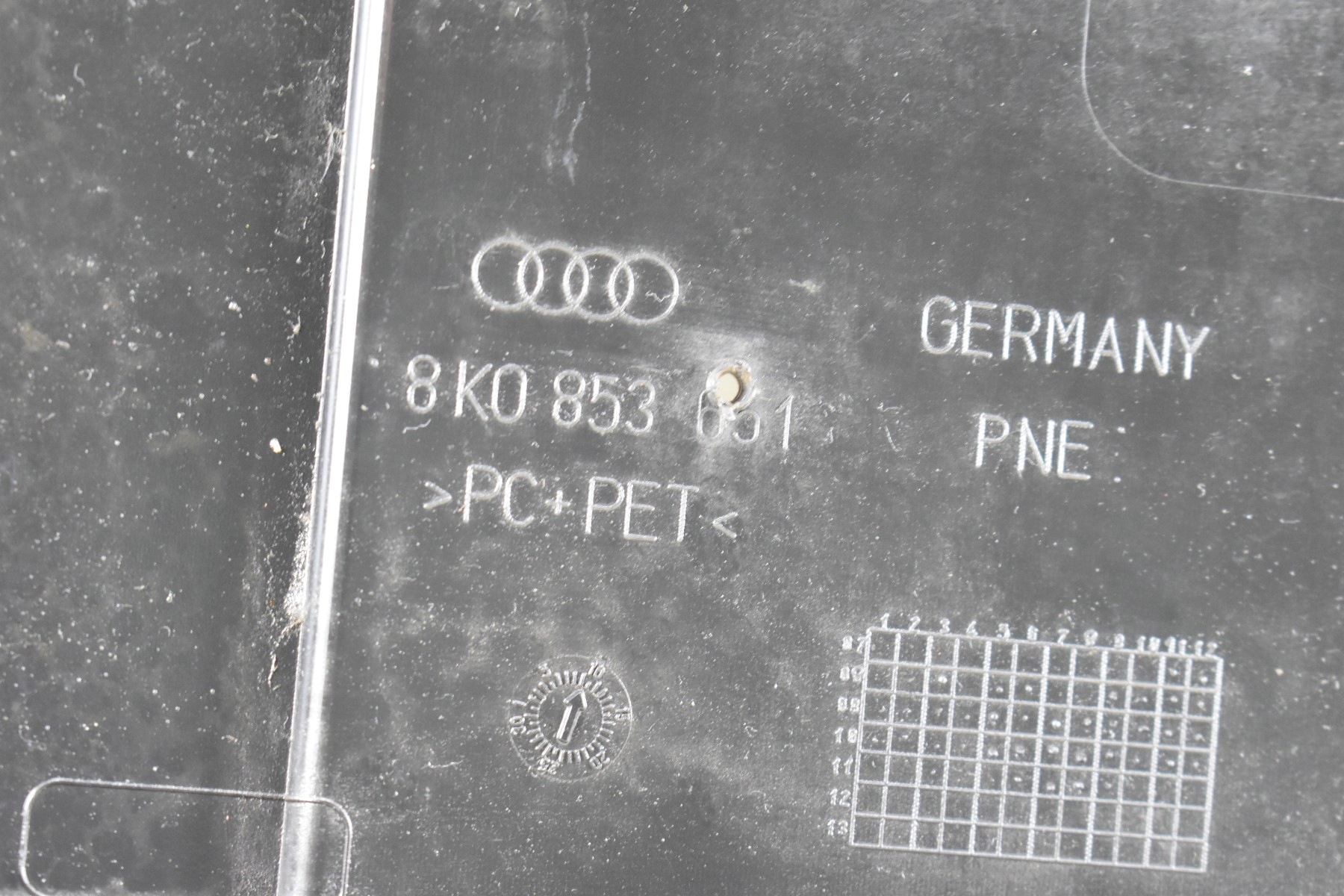 grill grille radiator AUDI A4 B8 pre facelift 2007-2011 8K0853651