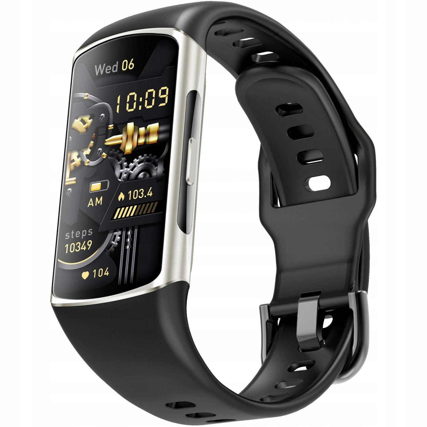 Dámské Chytré Hodinky Hagen HB36.111.534, černý řemínek