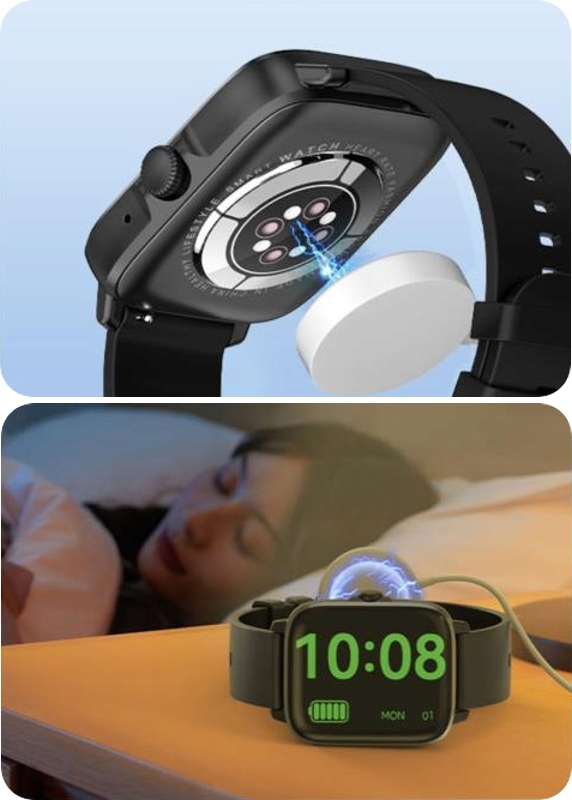 SMARTWATCH DAMSKI ROZMOWY 2 PASKI SPORT NFC 1,9LCD Stan opakowania oryginalne