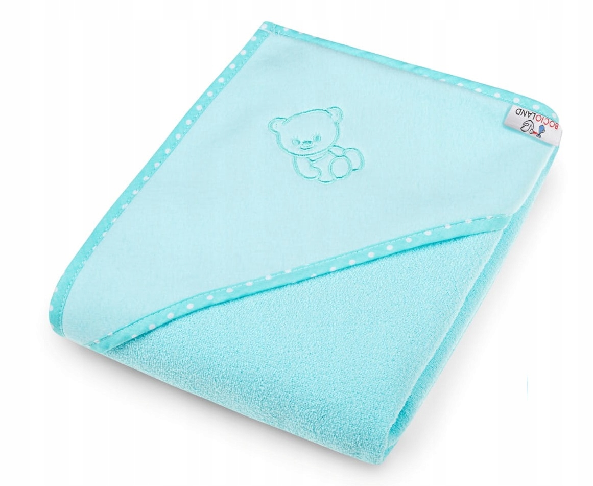 OKRYCIE KĄPIELOWE Z KAPTURKIEM 80X80 100% BAWEŁNA Marka Incomed