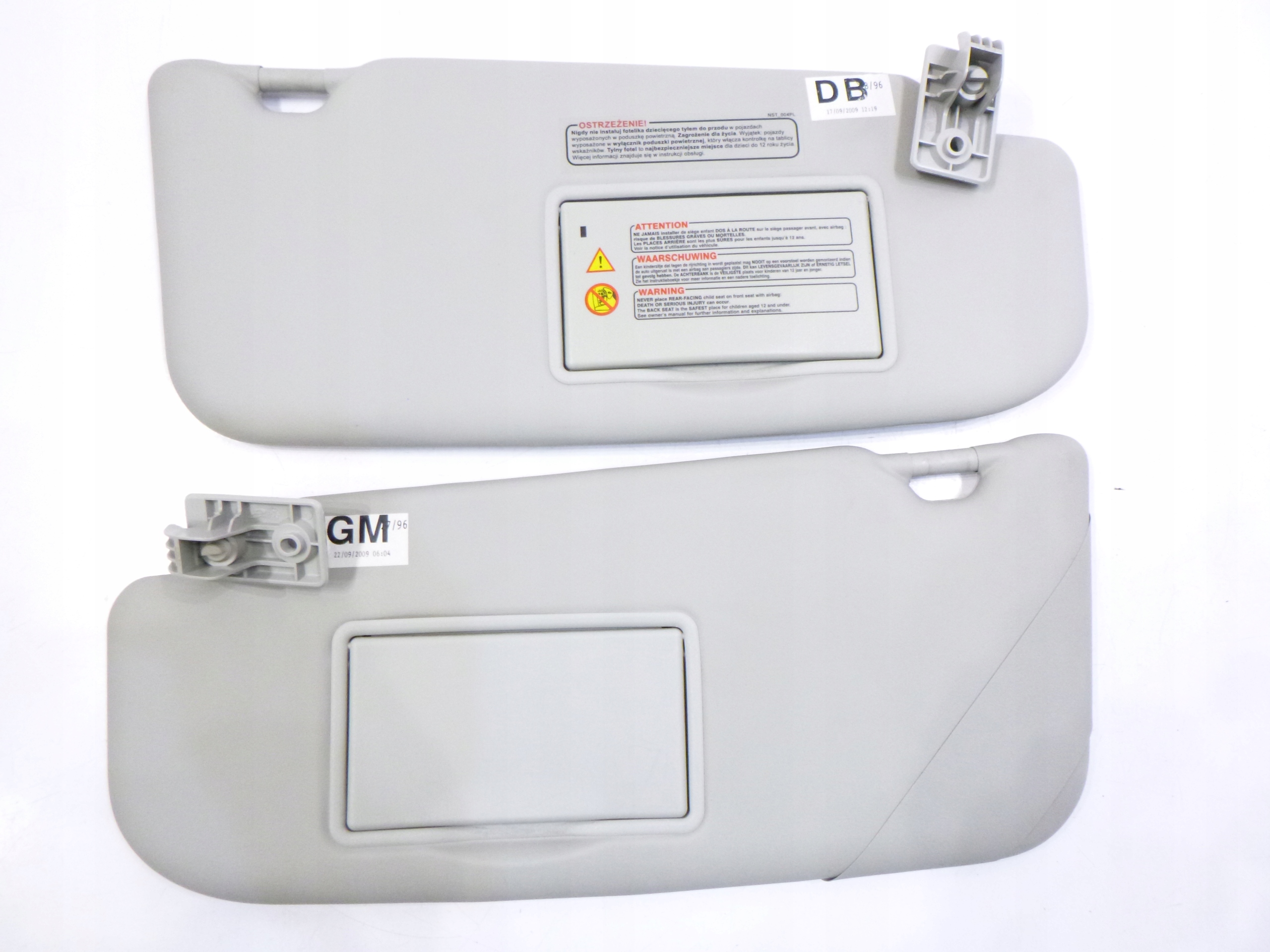 DASZEK OSLONA PRZECIWSŁONECZNA NISSAN QASHQAI J10 2006-