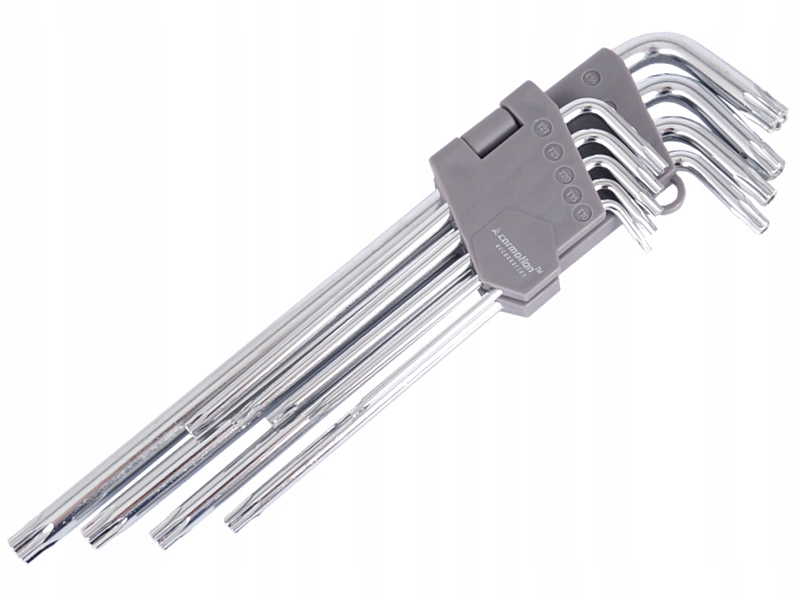 

Klucze Trzpieniowe Otworowe 230MM Torx, T10 T50