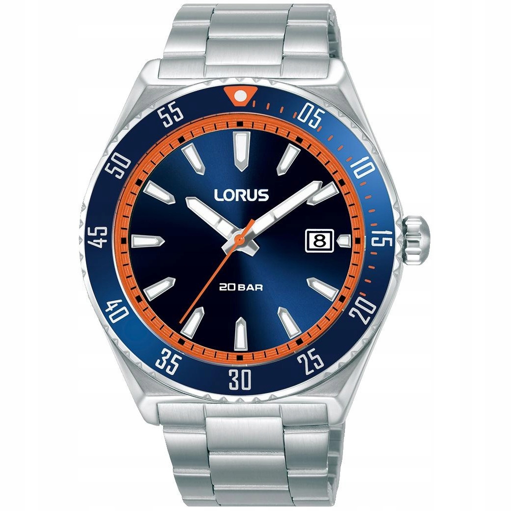 Pánské Hodinky Lorus RS953DX9 stříbrný náramek