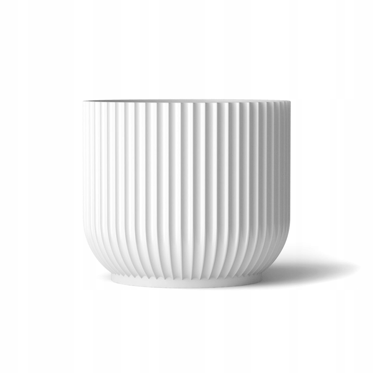 Lyngby Porcelánový kvetináč na kvety 17 cm, biely