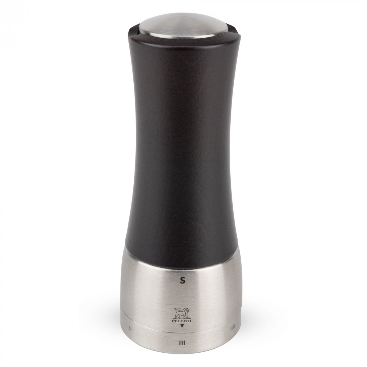 Madras Mlynček na soľ 16 cm, čokoláda, u-select