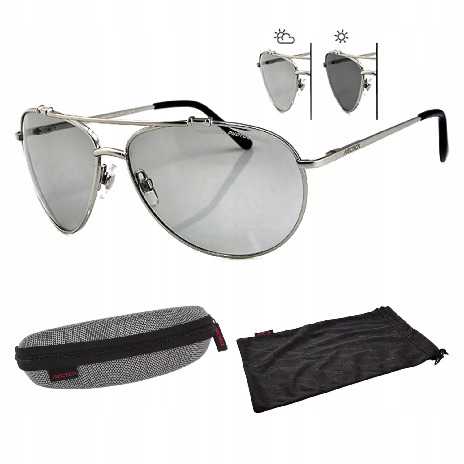 Arctica S157F Sun Trooper Sluneční brýle Fotochromatické Bonus