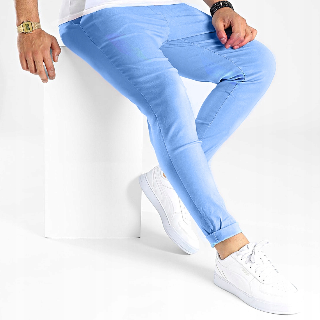 Pánské kalhoty Casual Chinosy Slim Fit
